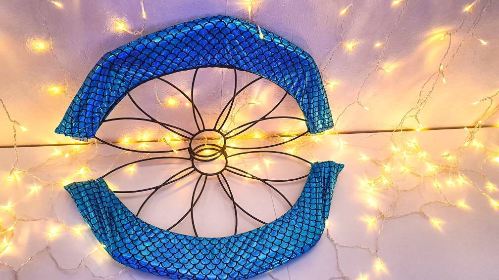 Cover Fire Fans Covers for Fire Fans Metalic Blue Color 60 Cm Etsy