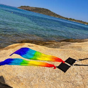 Wind ribbon fabric Poi for poi spinning