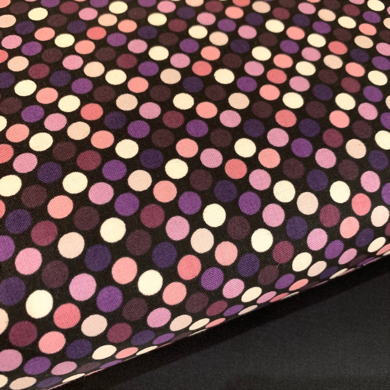 Purple Polka Dot Fabric Tonal Purple Polka Dot Fabric Purple | Etsy