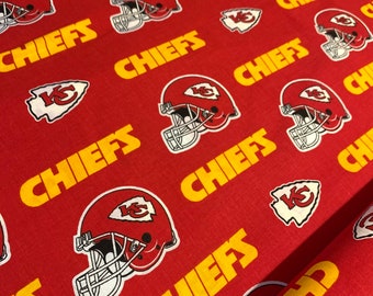Chiefs Fabric Etsy