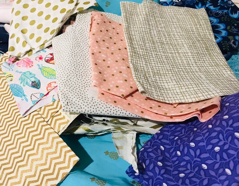 Fabric Scraps Fabric Scraps by the Pound One Pound of Fabric Etsy