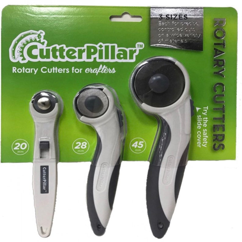 Rotary Cutter Set Fabric Rotary Cutters CutterPillar Rotary Etsy