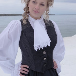 Victorian Patchwork Style Vest image 1