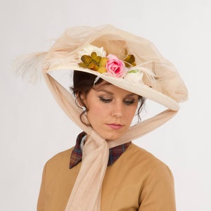 Edwardian Automobile Hat