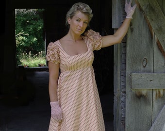 Sonnet Regency Bridgerton Jane Austen Vintage Style Clothing Cottagecore Dress