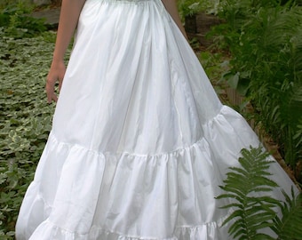 White or Black crinoline petticoat