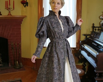 Bellicent Victorian Wrapper Dress