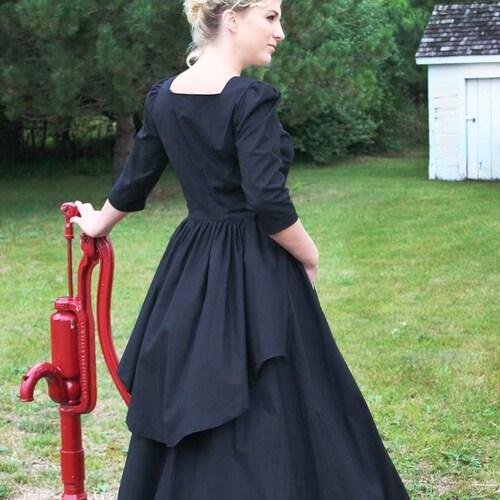 90518 Victorian Style Cotton Dress | Etsy