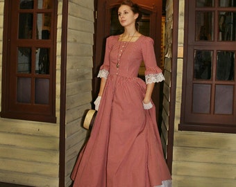 Miss Kate Victorian Style Prairie Dress