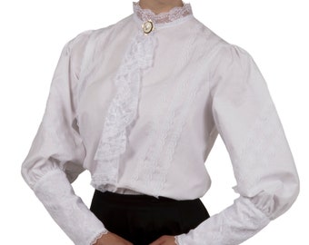 Clara Victorian Edwardian Blouse