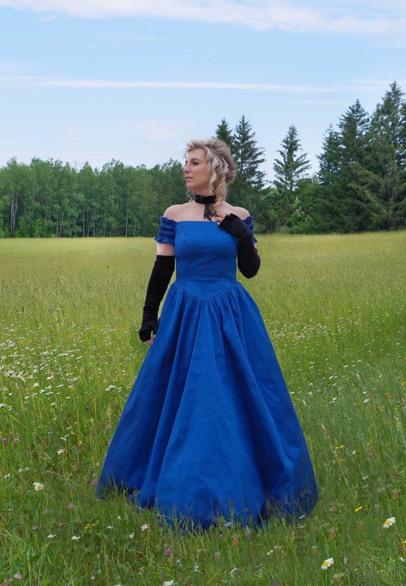 1980s Clothing & Fashion | 80s Style Clothes Chantelle Victorian Ball Gown $165.00 AT vintagedancer.com