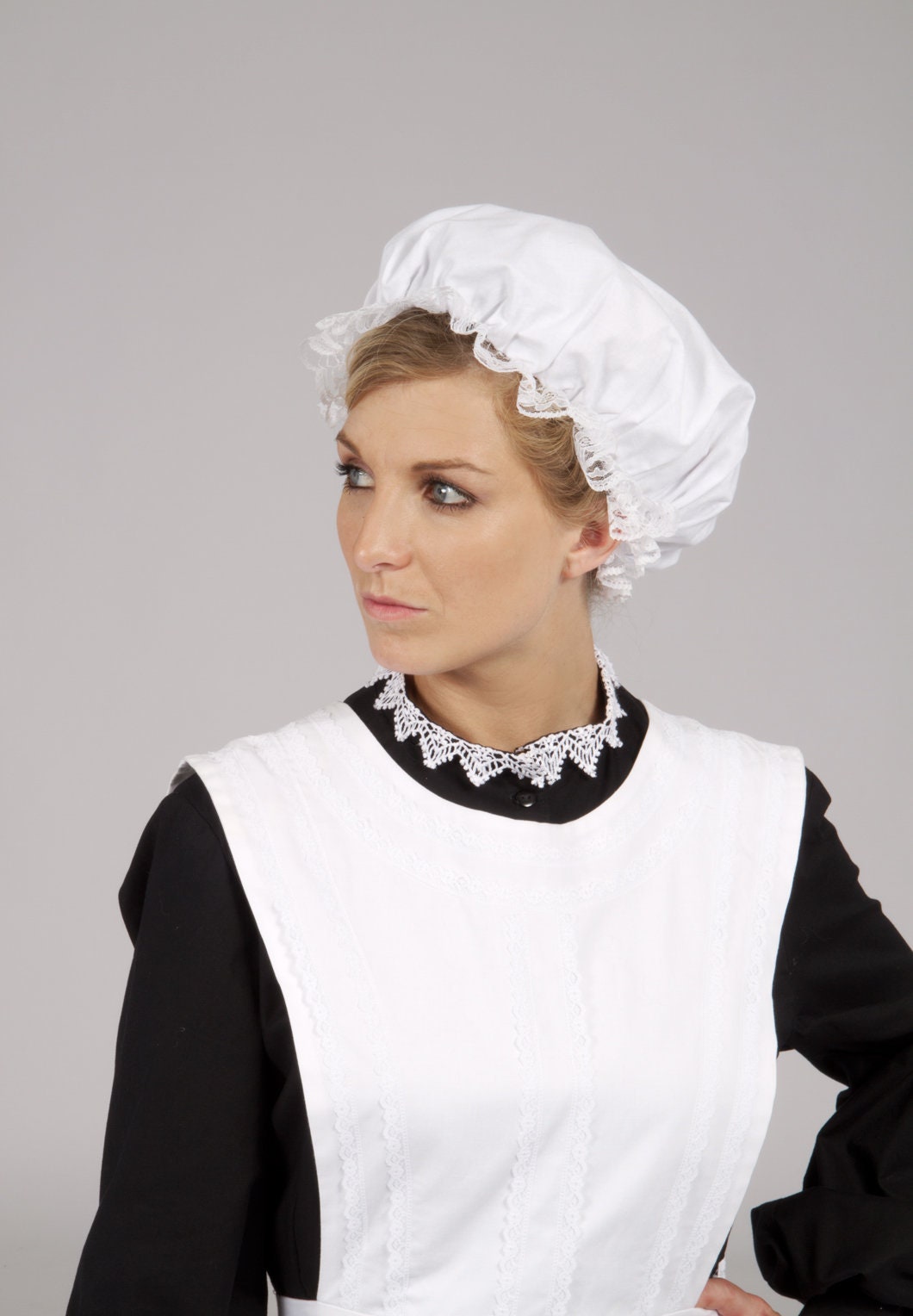 Victorian Edwardian Maid's Mob Cap 
