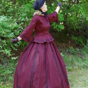 Mallory Victorian Civil War Dress image 4