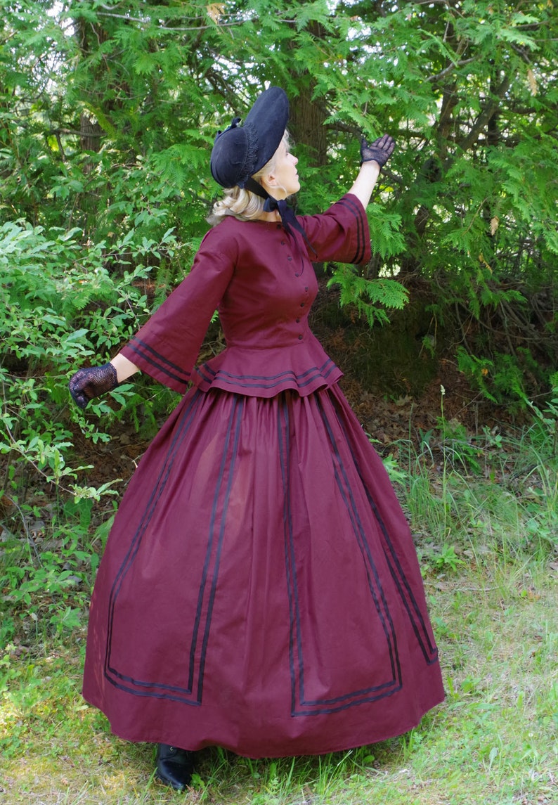 Mallory Victorian Civil War Dress image 4