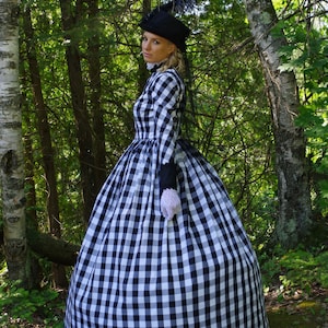 Miss Julia's Hoop Skirt Dress