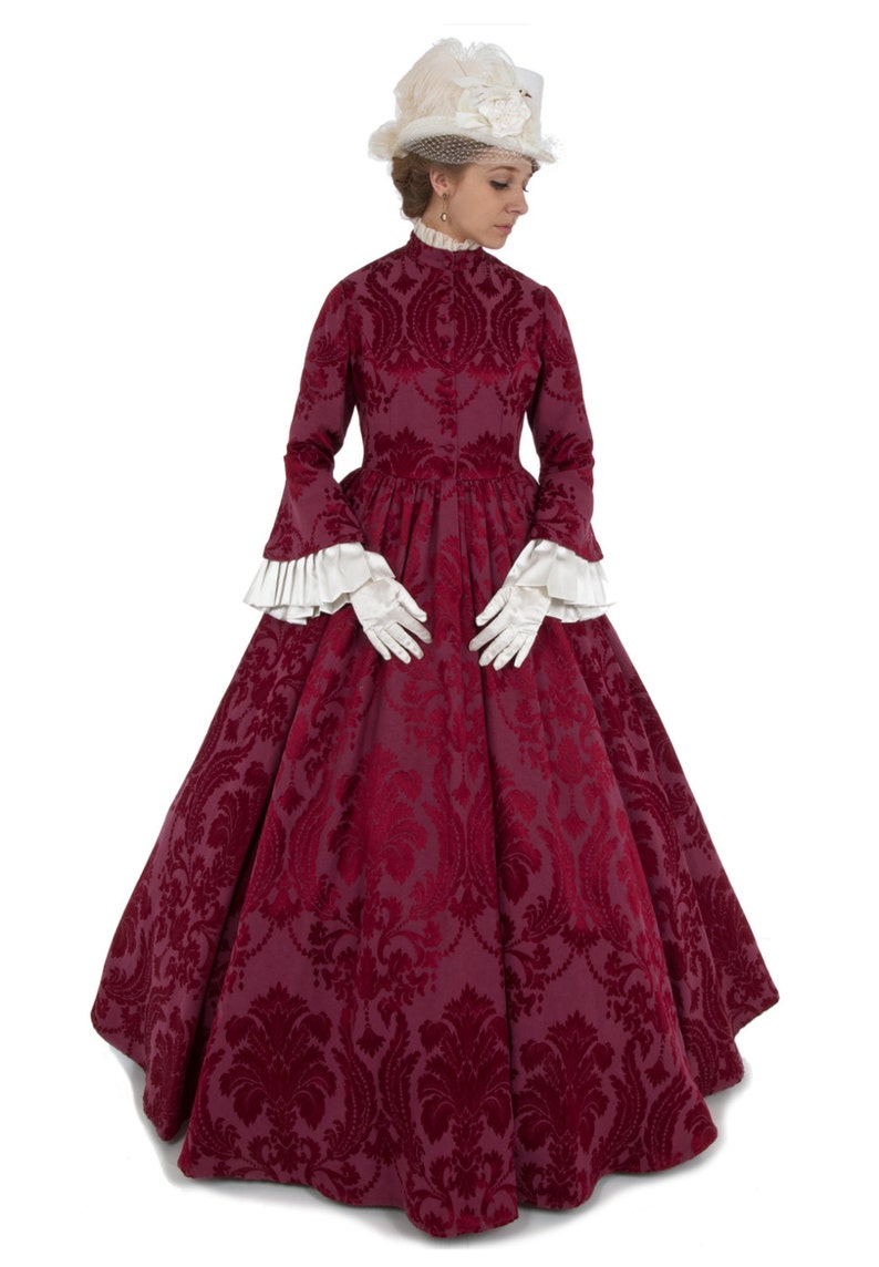 Victorian Dresses | Victorian Ballgowns | Victorian Clothing     Lady Anne Civil War Era Victorian Dress  AT vintagedancer.com