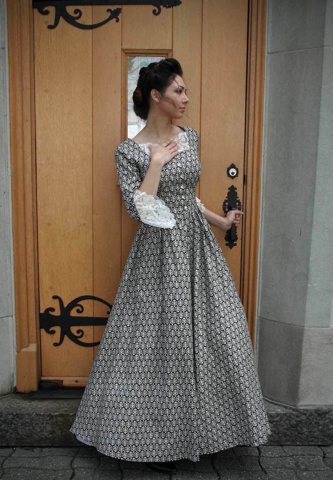 Eliza Victorian Style Prairie Dress -  Hong Kong