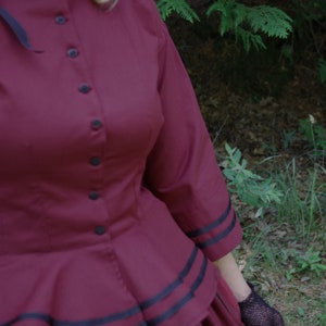 Mallory Victorian Civil War Dress image 3