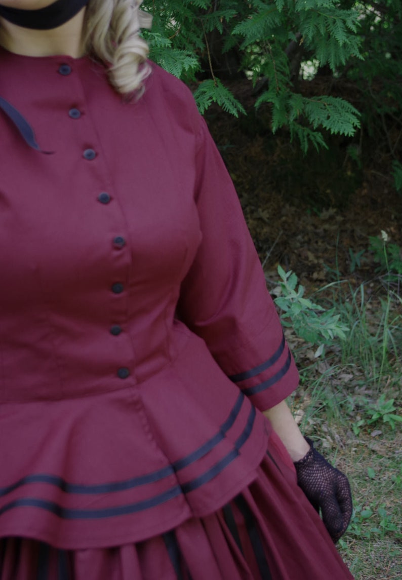 Mallory Victorian Civil War Dress image 3