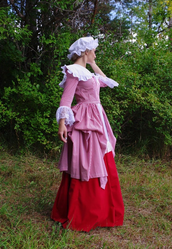 Betsy Ross American Revolutionary Gown - Etsy