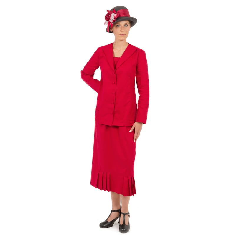 Downton Abbey Inspired Dresses Roaring 20s Day Suit $167.96 AT vintagedancer.com