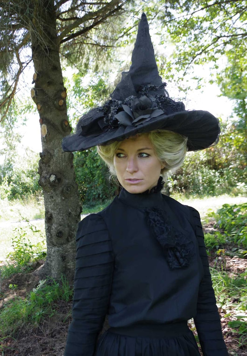 Ravenna Black Edwardian Witch Ensemble Dress - Etsy