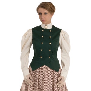 Double-Breasted Victorian Vest