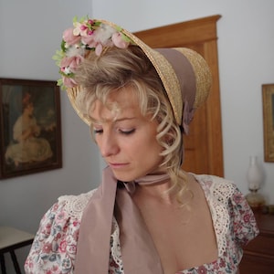 Leah Straw Bonnet