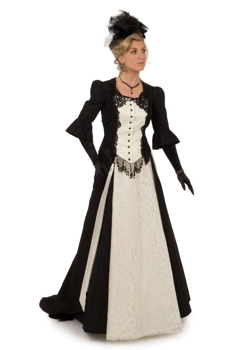 Victorian Ballgown, Evening Dress Mistique Victorian Ensemble $349.95 AT vintagedancer.com