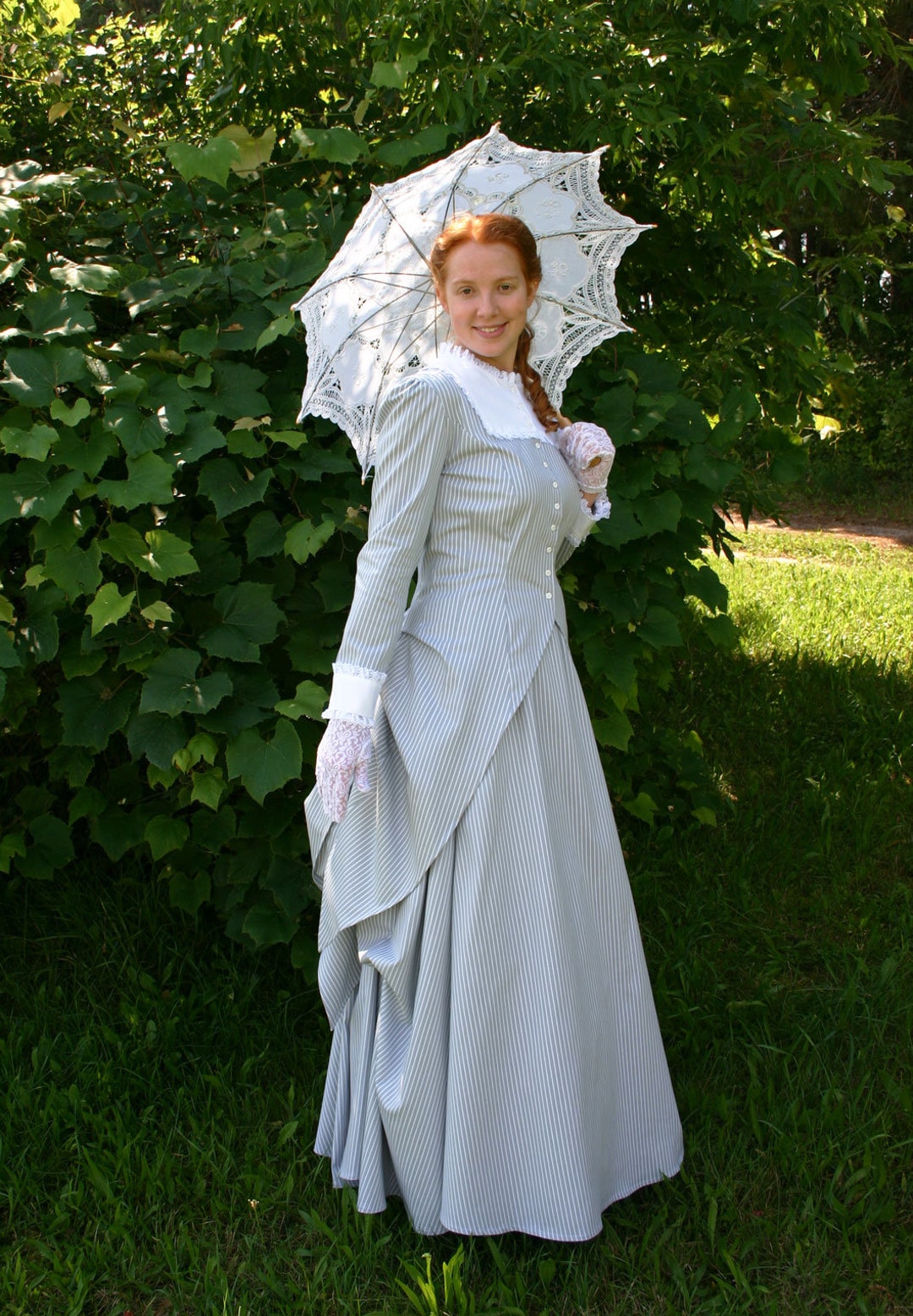 Kayliegh Victorian Polonaise Dress - Etsy