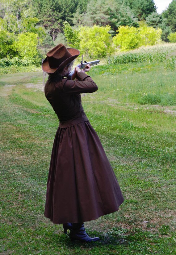 Annie Oakley Victorian Old West Suit - Etsy