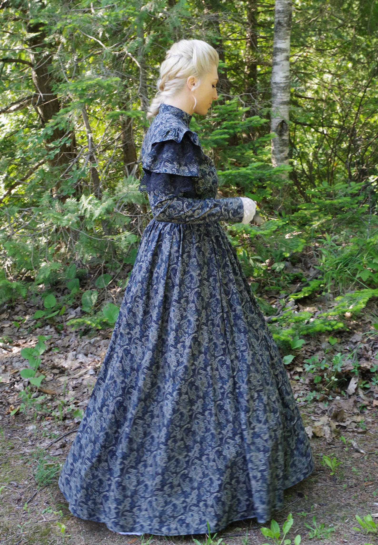 Josephine Victorian Style Dress - Etsy