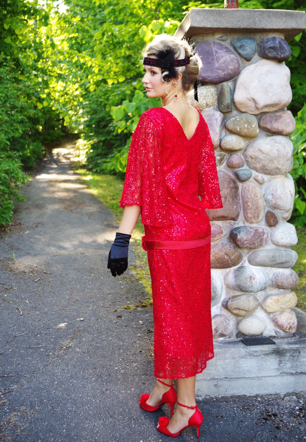 Plus Size Flapper Dress - Etsy