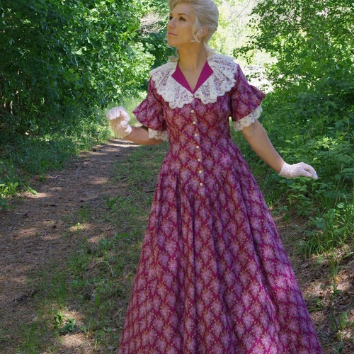 Aileen Victorian Style Dress - Etsy