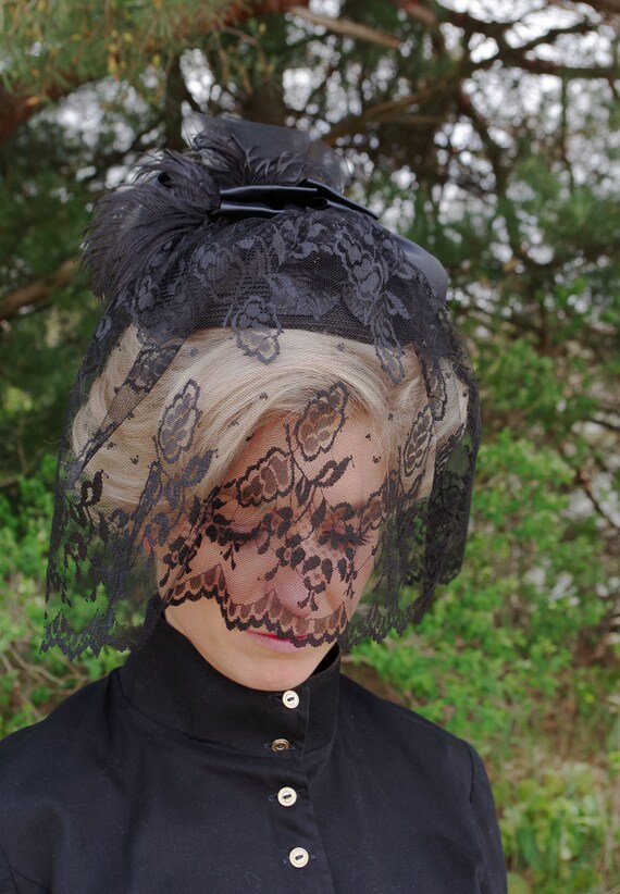 Funeral Hat and Veil