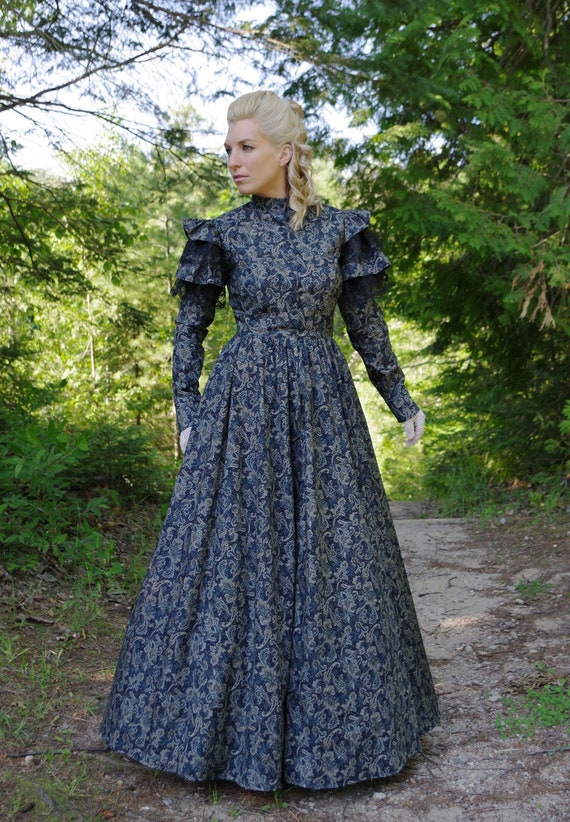 Josephine Victorian Style Dress - Etsy