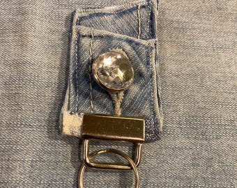 Denim Keychains