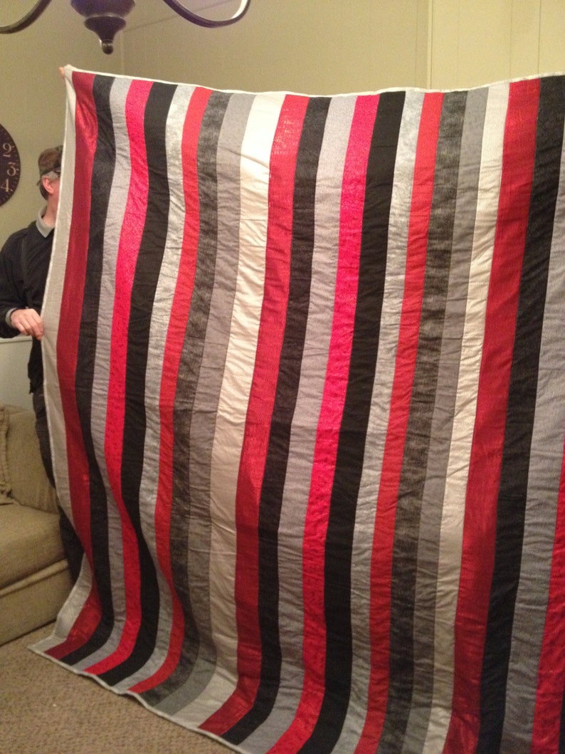 Strip Quilt Make Your Own Quilt Set individual Pieces Etsy