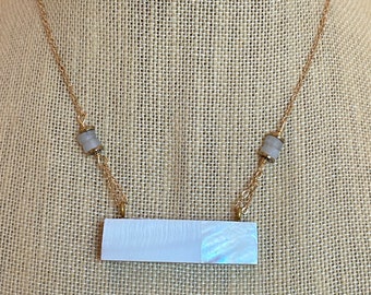 The Shell Bar Necklace