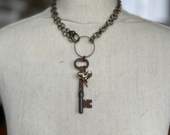 The Key to my Heart Necklace