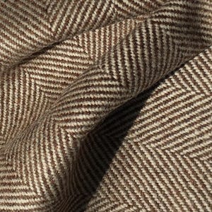 Chestnut. Custom Roman Blind, Hand Woven in Scotland, Hand Sewn in Scotland, other Tweed & Weave options available in our shop.