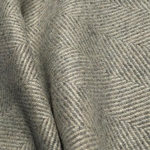 Rhino. Custom Roman Blind, Hand Woven in Scotland, Hand Sewn in Scotland, other Tweed & Weave options available in our shop.