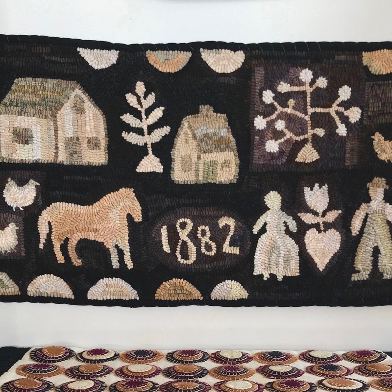 Rug Hooking Patterns - Etsy