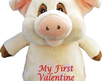 Cerdito Cubbie personalizado, de peluche