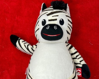 Personalized Zebra Cubbie, Stuffed