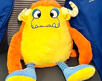 Peluche personalizado de monstruo amarillo