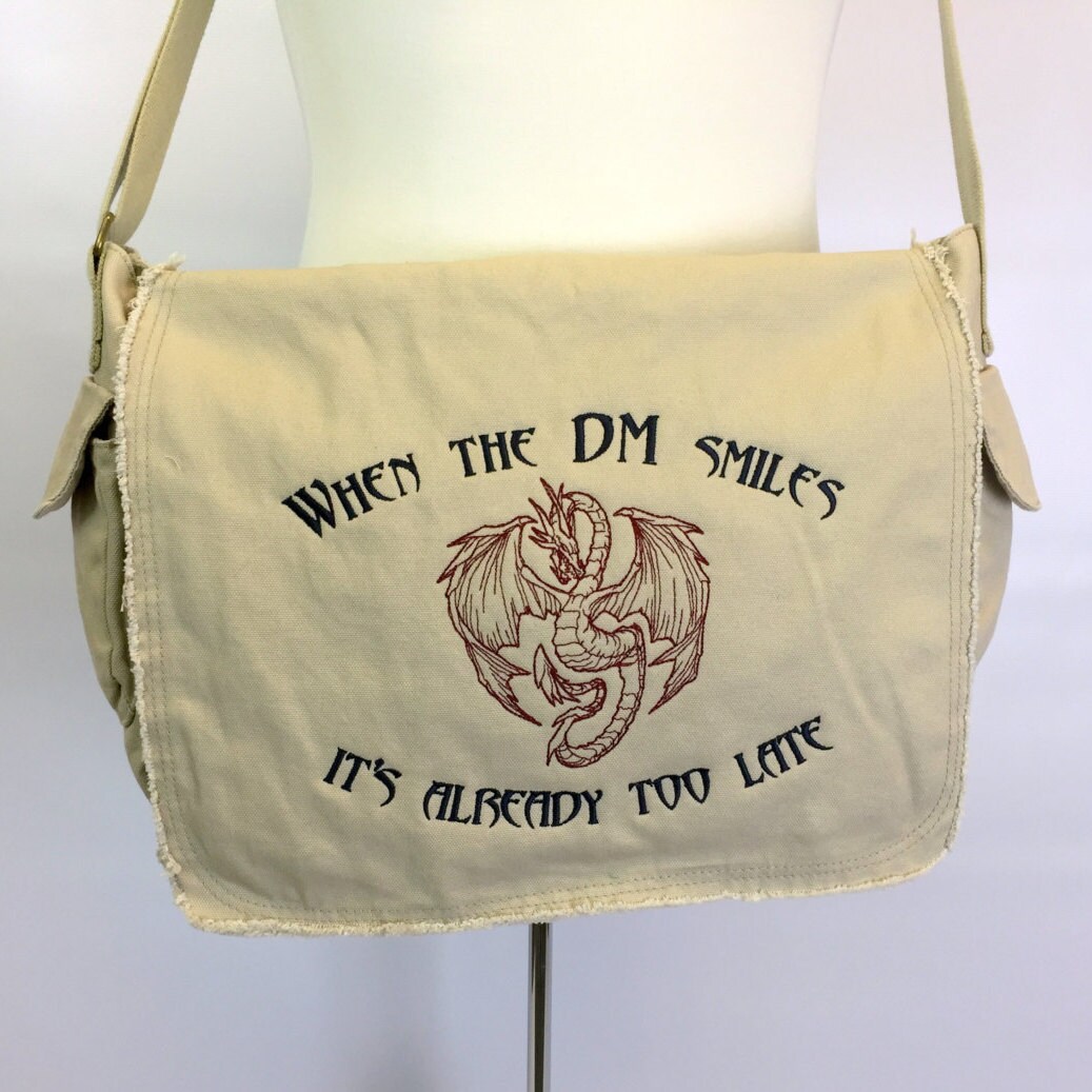 Dungeons & Dragons Messenger Bag - Etsy
