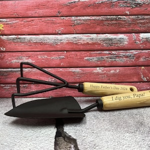 Fathers Day Gift | Gift for Dad | Gardening Gift | Personalized Garden Tools | Engraved Garden Set | Retirement Gifts for Men or Women