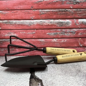 Custom Personalized Gardening Gift | Garden Tools | Gifts for Dad | Grandpa Gift | Gardener Gift | Personalized Gift for Him | Gift for Men