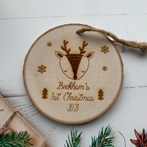First Christmas Ornament Baby | First Christmas Baby Ornament | Personalized Ornaments 2022 | First Christmas Ornament Baby Boy